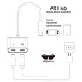 thumbnail image 4 of Adaptador de carga USB-C a gafas AR KIHENG para Switch OLED, 4 of 9
