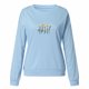 thumbnail image 2 of Gibobby Sudadera de mujer Sudadera de manga larga para mujer dobladillo largo bloque de color(Azul claro,G), 2 of 4