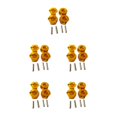 thumbnail image 3 of Soporte hexagonal de rueda de 4MM Bewildely para 1/14 LC Crawler color amarillo, 3 of 6