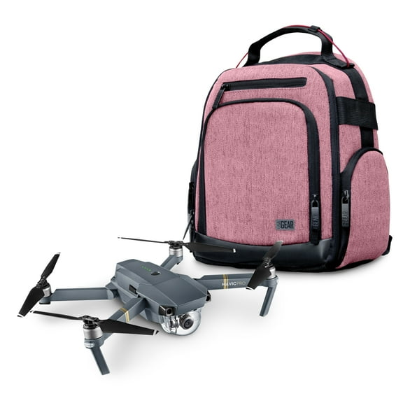 USA Gear Drone Backpack Travel Bag - Customizable Interior , Weather Resistant , Accessory Storage