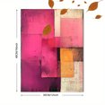 thumbnail image 3 of Qisvanset 12x16 Inch Jesus Loves Me Pink Canvas Wall Art, Cute Bible Verse Quote Girly Home Wall Decor, 3 of 8
