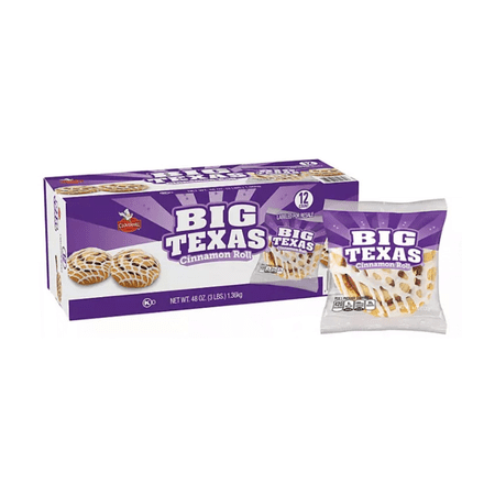 Big Texas Cinnamon Rolls Decorative Frosting Glaze Sweet