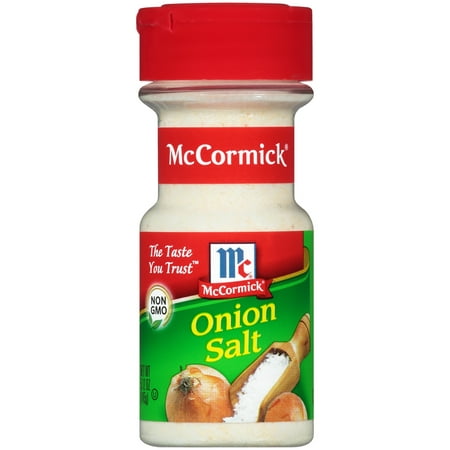 (2 Pack) McCormick Onion Salt, 5.12 oz (2 pack)
