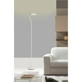 thumbnail image 4 of 73" Hauteur Réglable Torchiere Sol LED Lampe, Finition Blanche Mate, 4 of 4