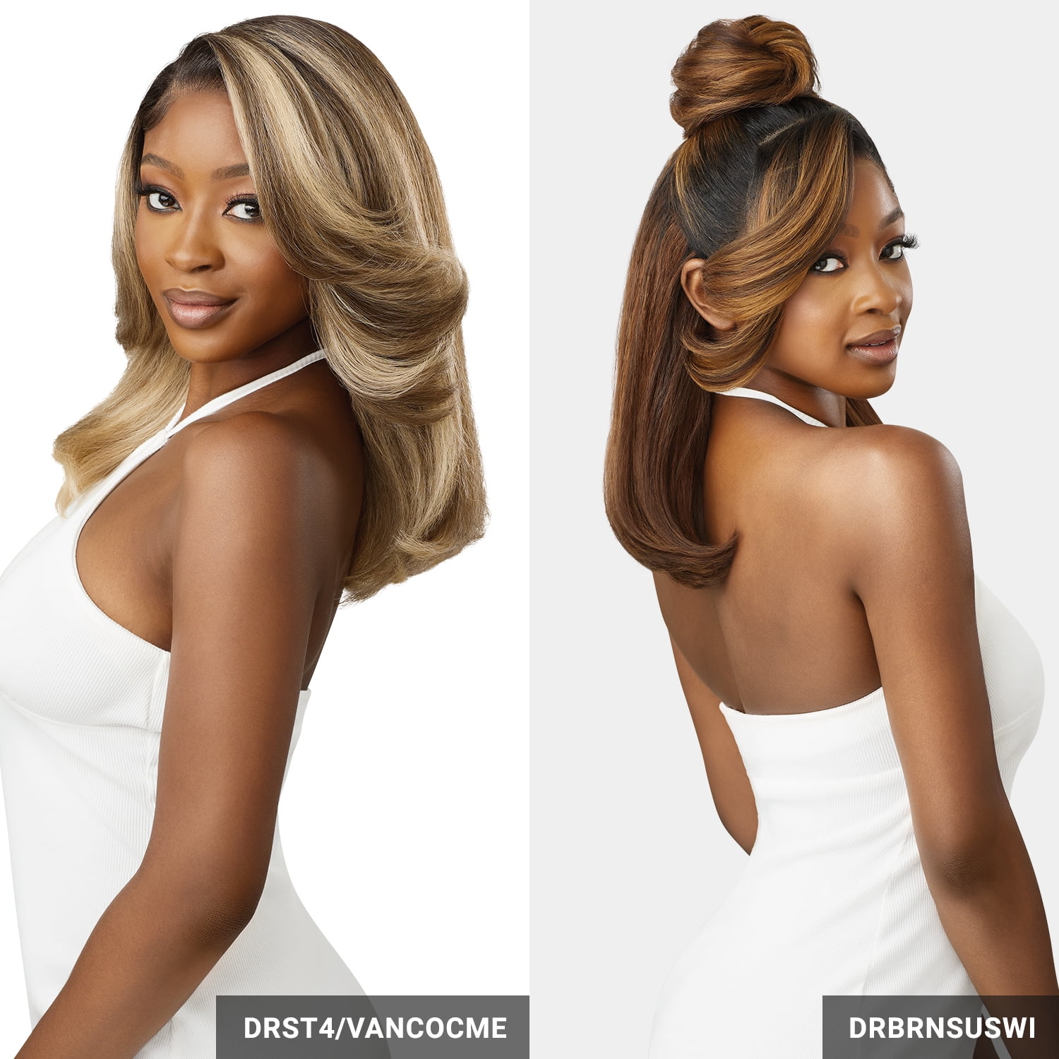 Outre HD Lace Front Wig Perfect Hairline Glueless Fully Hand-Tied 13X6 Lace Wig&nbsp;Leomie (STRGD)