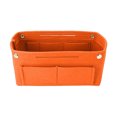 thumbnail image 1 of Sonducket La caja fuerte de los cosméticos del bolso del parte movible del fieltro del viaje-amigable en va el bolso interno del cosmético de Bolsas de mensajero y de hombro color naranja, 1 of 6