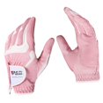 thumbnail image 3 of Guantes de golf Shamjiam para mujer mano izquierda y derecha Rosa Mitones de golf para mujer, 3 of 9