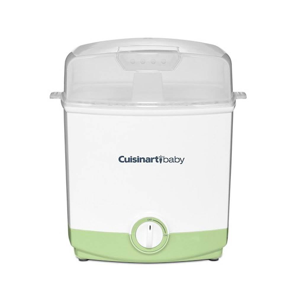 Cuisinart Portable Electric Steam Sterilizer for Baby Bottles and Toys,  Green