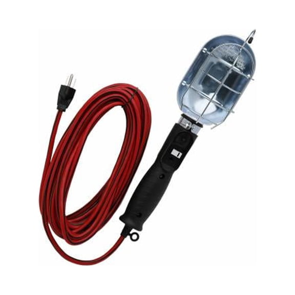 Master Electrician E233ME Incandescent Trouble Work Light, 16/3 Grounded Safety Cord, 75-Watts, 6 Ft. - Quantity 4
