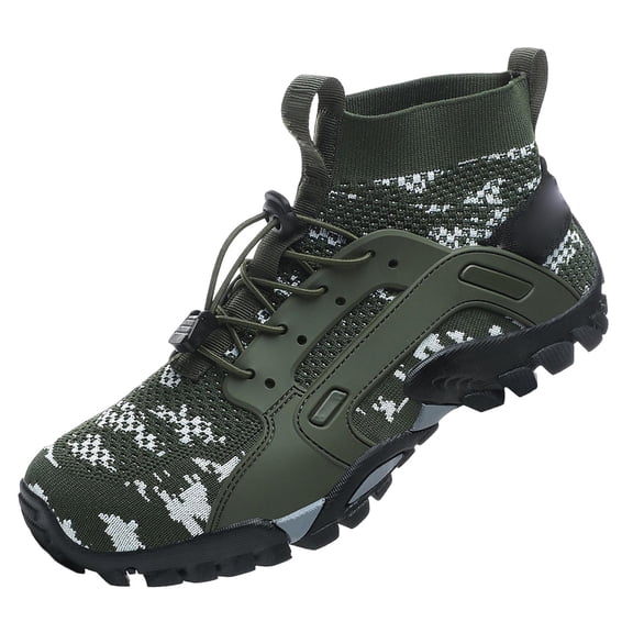 Wxqbjtam Men Water Shoes, Sneakers Lightweight Beach Shoes Hiking Shoes Footwear Barefoot 46Yard