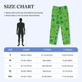 thumbnail image 4 of Picia St Patrick's Day Mens Soft Woven Cotton Elastic Waistband Sleep Pajama Pant Lounge Sleep Pant With Pockets And Drawstring-Small, 4 of 9