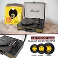 thumbnail image 3 of Maleta portátil Record Player Retrolife de 3 velocidades con Bluetooth, 3 of 7