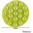 thumbnail image 3 of Kids Tableware Set with Suction Placemat, Non-Slip Double-Sided Plate and Bowl, 2 Pieces (Green & Orange), 3 of 4
