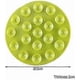 thumbnail image 3 of Kids Tableware Set with Suction Placemat, Non-Slip Double-Sided Plate and Bowl, 2 Pieces (Green & Orange), 3 of 4