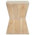 thumbnail image 3 of SAFAVIEH Lotem Solid Curved Square Top Accent Table, Red Maple, 3 of 5