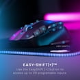 thumbnail image 2 of Turtle Beach Kone XP Air Wireless Customizable Ergonomic RGB Gaming Mouse - Bluetooth, 19K DPI Optical Sensor, 100-Hour Battery & Charging Dock, 29 Programmable Inputs & AIMO RGB Lighting - Black, 2 of 20