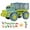 Green 12 Pieces, variant on Dinosaur Toy Trucks Carrier for Kids Dinosaur Toys Set Dinosaur Car Toy with Cars Pretend toy children kids Gifts - Pieces Pieces