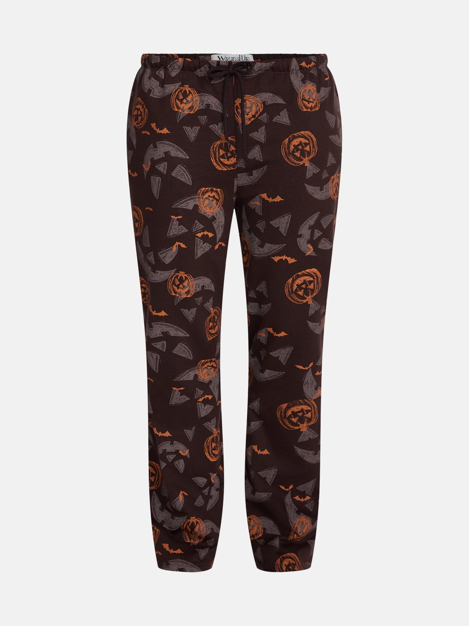 Women’s Graphic Halloween Haunted Pumpkins Jogger Pants, Sizes XXS-XXL