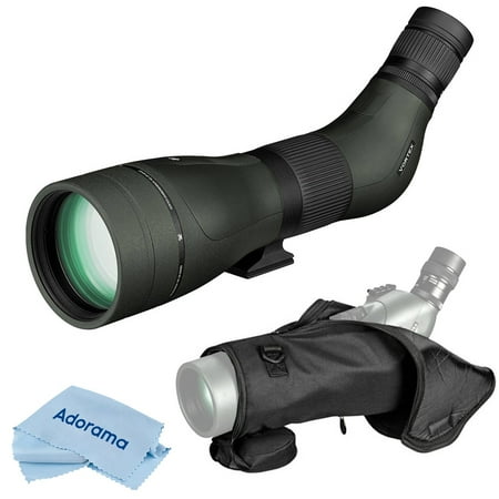 Vortex Optics 20-60x85 Diamondback HD Angled Spotting Scope Bundle with Padded Storage Case Cleaning Cloth