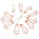 thumbnail image 1 of Lámpara de hierro antigua de cadena de luz blanca cálida de 1,5 m 10LED para decoración de boda de vacaciones en casa, 1 of 8