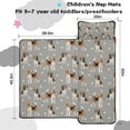 thumbnail image 5 of Beagle and Dog Footprints Toddler Nap Mats for Kids Preschool,Sleeping Mat Bag or Kids,Toddler Sleeping Bag,Toddler Nap Mat or Daycare, 5 of 6