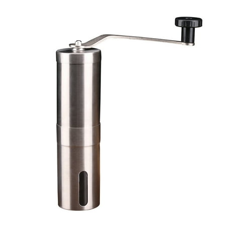 

Sardfxul Stainless Steel Triangle Coffee Grinder Hand Crank Bean Mill Coffee Grinder
