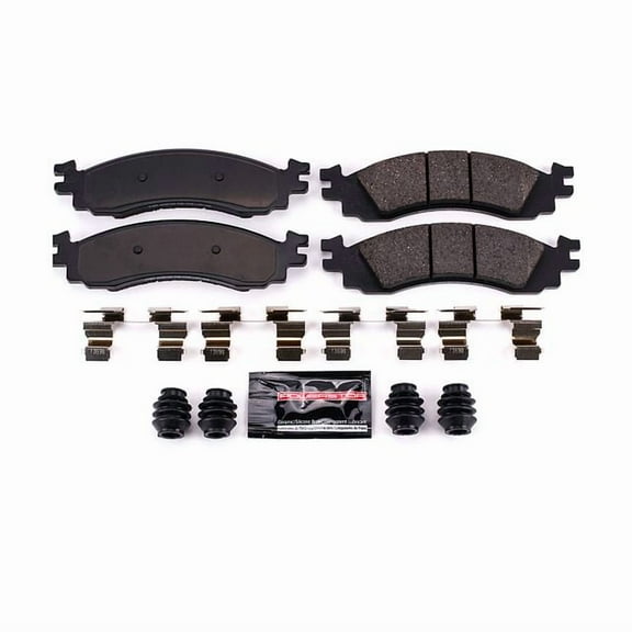 Power Stop Front Z23 Evolution Carbon-Fiber Ceramic Brake Pads Z23-1158
