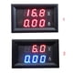 thumbnail image 3 of Voltímetro Rojo Azul Pantalla Amperímetro Medidor Amp 100A Rango de medición DC 0 - 100V Gloria voltímetro, 3 of 5