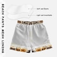 thumbnail image 6 of Leopard Cheetah Boys Swim Trunks Boardshorts Swimsuit Quick Dry Board Shorts Bathing Suit 2-12T, 6 of 8