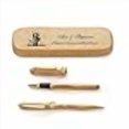 thumbnail image 3 of Personalized Maple Wooden Case and Two Pens for the Couple, 3 of 4