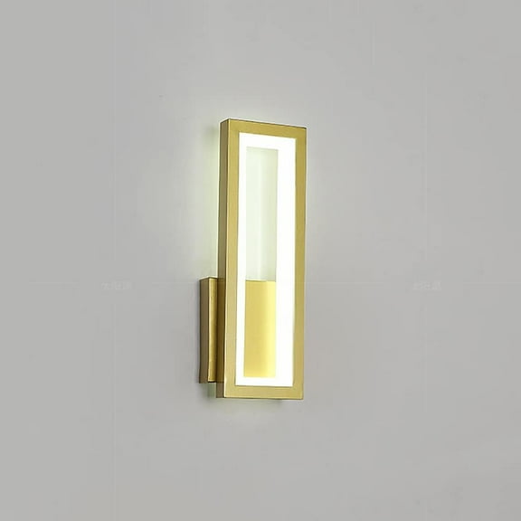 LED Wall Sconce Lighting Modern Wall Light 28W Wall Lamp, Nordic Wall Sconces in Rectangle Shape Indoor Wall Wash Lights, Living Room Bedroom Bedside Decor Wall Lamps