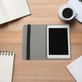 thumbnail image 4 of HAMPPLIES Tablet Protector Case Tablet Case Imitation Light Grey Quick Access 1Pack, 4 of 6
