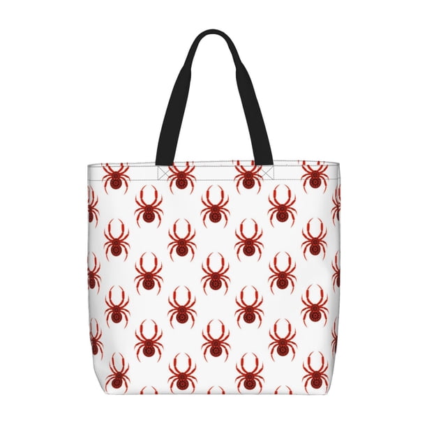 Balery Spiders Insects Bolsa de Mano para Mujeres con Cremallera, Bolsa de Gimnasio con Compartimentos, Bolsa para Laptop, Bolsa para Trabajo