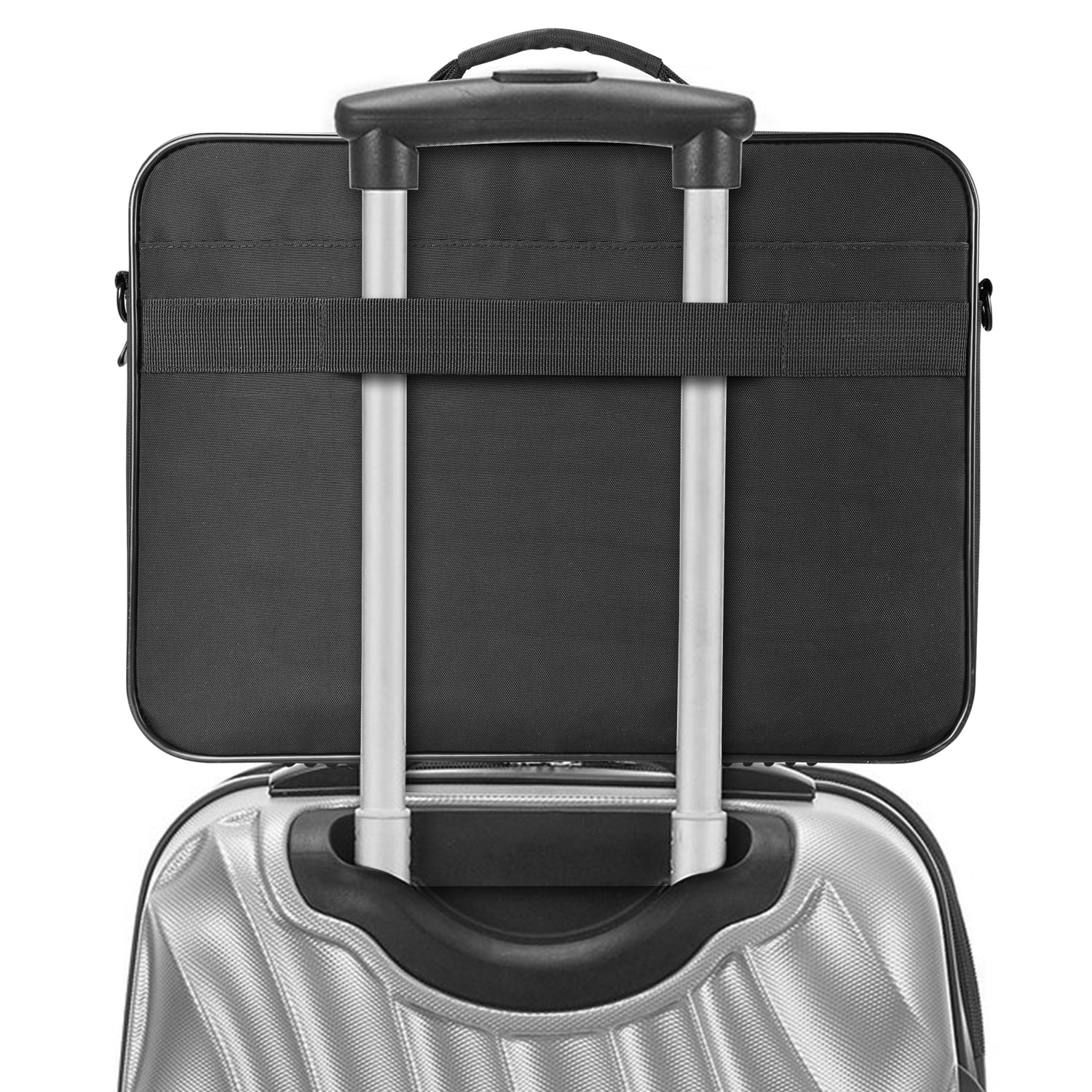 Water-Resistant Laptop Messenger Bag 11.6-13″ with Padded Compartment, Shoulder Strap & Travel Briefcase Design for School, Work & Everyday Use