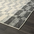 thumbnail image 4 of Luxe Weavers Checkered Geometric Gray 9x12 Area Rug, Indoor Carpet, 4 of 8