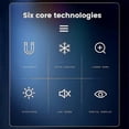 thumbnail image 5 of X42 Tablet Radiator Tablet Cooler Rgb Colorful Lighting 10cm Magnetic Semiconductor Cooler Cooling Fan For Tablet, 5 of 5