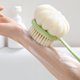 thumbnail image 5 of Cepillo de Baño 3 En 1 de Cerdas Suaves y Mango Largo de Doble Cara | Exfoliante para Espalda y Pies | Limpiador Corporal Suave y Práctico para La Ducha con Agarre Fácil, 5 of 6