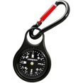 thumbnail image 1 of Compass with Keychain, Carabiner Compass, Pocket Compass, Orientation Compass, Travel Accessory for Outdoor Camping, Sport Hiking, Navigation, Outdoor, 1 of 5