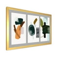 thumbnail image 2 of Designart 'Compostion Minimalistic of Organic Shapes IV' Modern Framed Art Print, 2 of 4