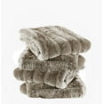 thumbnail image 2 of Home Soft Things Super Soft Decorative Pillow Covers, Set of 4, 20x20 inches, Light Brown, 2 of 2