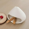 thumbnail image 3 of CATPAN Palo Santo Holder Ceramic Incense Burner Holder Sage Holder for Burning, Ash Catcher Mini Chiminea Unique Home Decor for Meditation/Yoga (Red), 3 of 14