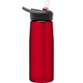thumbnail image 3 of Eddy+ Bouteille d'Eau avec Paille 25oz, Cardinal, 3 of 4
