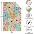 thumbnail image 3 of GZHJMY Easter Watercolor Rabbit Bunny Kitchen Towels Bar Tea Dish Towel Dishcloths Set of 6 Super Absorbent Soft 18 x 28 inches Washcloths Decorative Towels, 3 of 7
