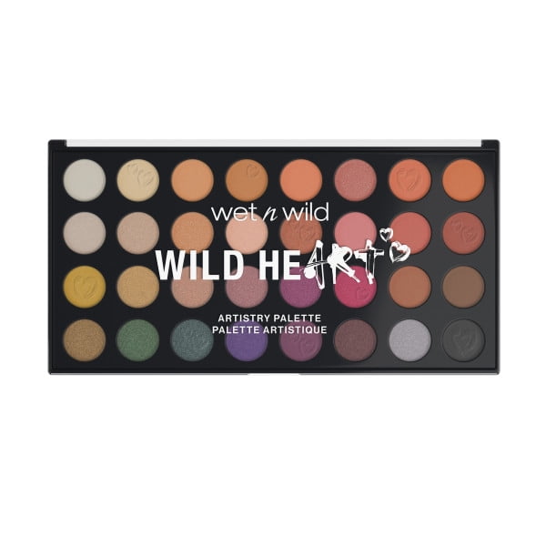 wet n wild Eyeshadow Palette, 32 Pan, Wild Heart Artistry