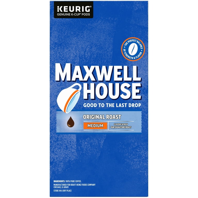 Maxwell house original roast k cups hotsell