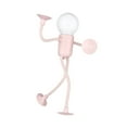 thumbnail image 4 of Bonita luz de noche con forma intercambiable, divertida, con ventosas, lámpara de noche, luz de noche de deportista para niños, niñas, adultos, cocina Rosa, 4 of 8