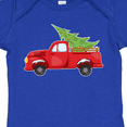 thumbnail image 4 of Inktastic Christmas Vintage Truck with Christmas Tree Boys or Girls Baby Bodysuit, 4 of 5