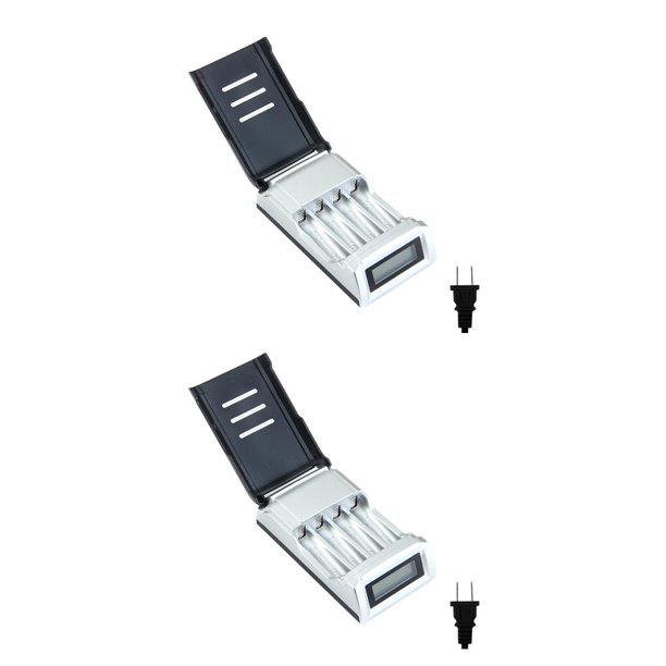 Methold Pantalla LED 4 puertos de baterías Juguetes Electrónica de universal AAA / AA de alta 2 2piezas