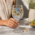 thumbnail image 5 of BUDAO00 Ocean Wine Glass, Dolphin Decorative Stemmed Goblet with 3D Sea Life Design and Coastal Style, Novelty Drinkware for Wine, Table Settings, Beach House Decor and Ocean Lovers, 5 of 6