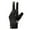 B, variant on BLEEUS Left Hand Billiard Glove 3 Finger Snooker Cue Sport Glove Billiard Pool Glove(a) Sporting Supplies (A)